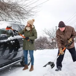 Snöskyffelset, 27x13x87-107 cm, Orange