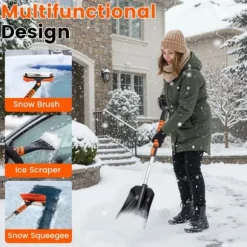 Snöskyffelset, 27x13x87-107 cm, Orange