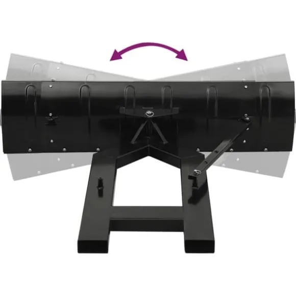 Snöskyfflar - Living Snöplog för gaffeltruck 150x38 cm svart