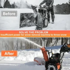 Snöslunga impellersats för 2-stegs snöslunga - Reservdel för effektiv snöslunga