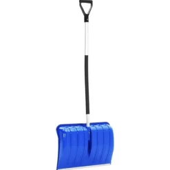 Snöspade blå 145 cm aluminium