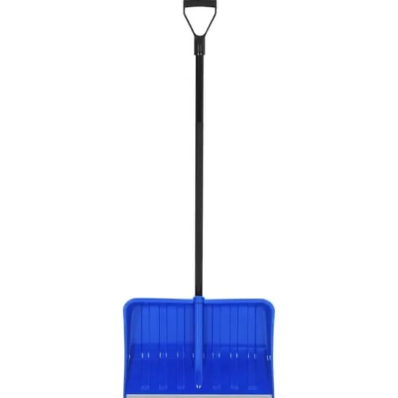 Snöspade blå 147 cm metall