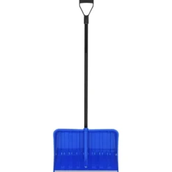 Snöspade blå 147 cm metall