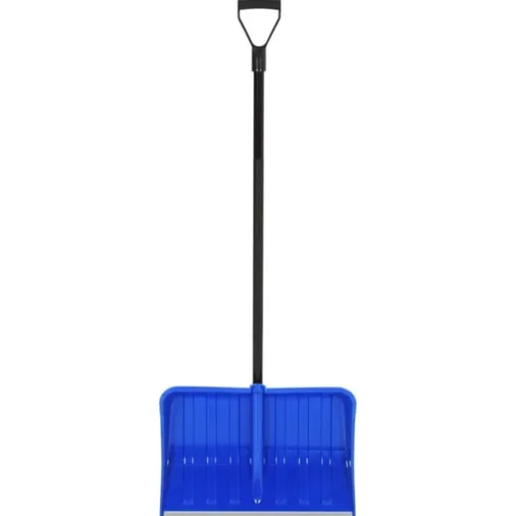 Snöspade blå 147 cm metall