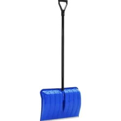 Snöspade blå 147 cm metall