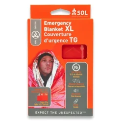 SOL EMERGENCY BLANKET XL, nödfilt värmereflekterande