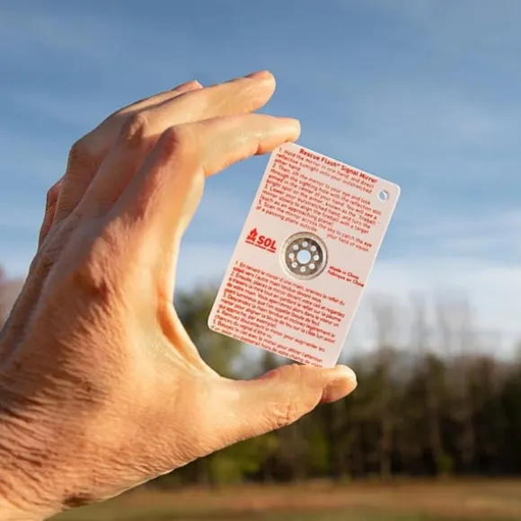 SOL RESCUE FLASH FLOATING MIRROR, signalspegel flytande