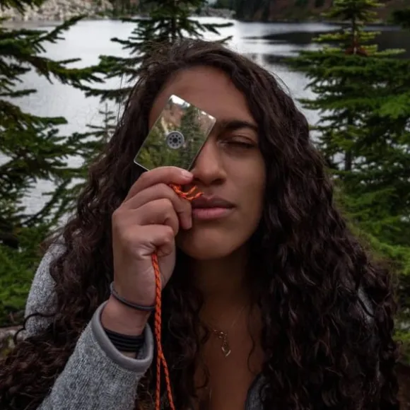 SOL RESCUE FLASH FLOATING MIRROR, signalspegel flytande