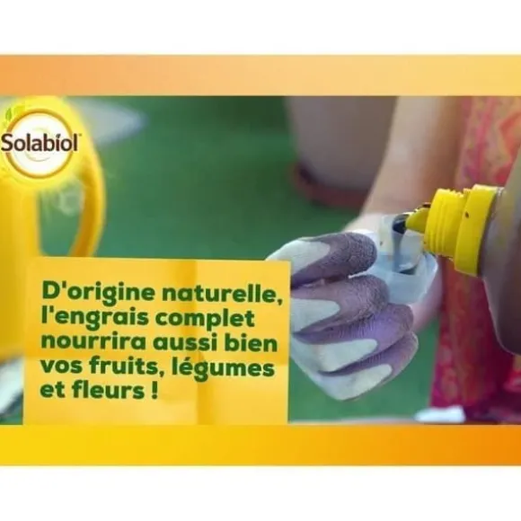 SOLABIOL - Komplett flytande gödselmedel - Chockpris - 1 L burk - UAB