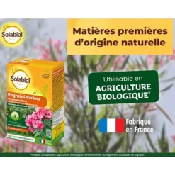 SOLABIOL Gödningsmedel för lagerträd och bougainvillea - 1,5kg - Upp till 30 plantor - Främjar blomning och tillväxt