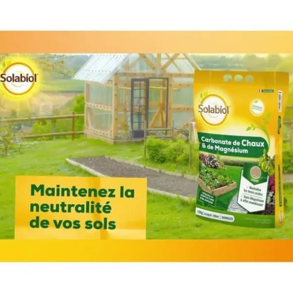 SOLABIOL SOCHAUX10 Kalk och magnesiumkarbonat - 10 kg