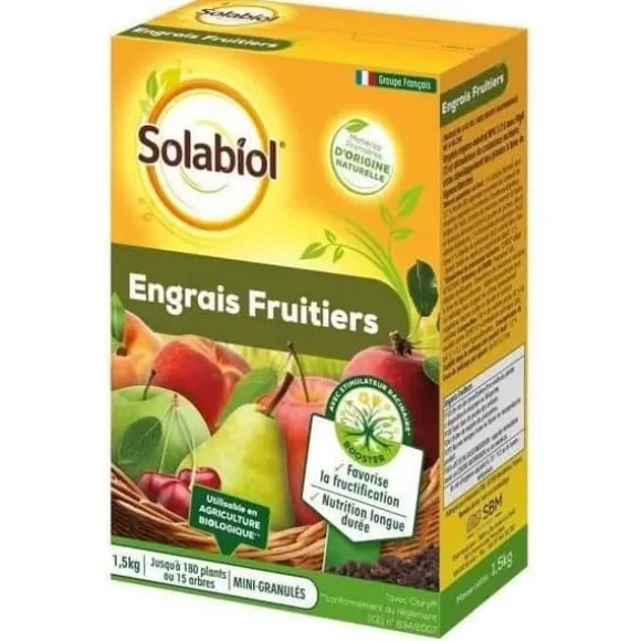 SOLABIOL SOFRUY15 Fruktgödsel - 1,5 kg