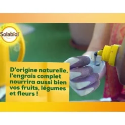 Solabiol SOLICOMP1 komplett flytande gödselmedel 1L - Universalgödsel | Lämplig för ekologiskt jordbruk