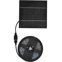 Solar Plant Grow Light Strip Miljövänlig 5W LED Högt ljusflöde Främja tillväxt Solar LED Grow Light Strips 3 Meter / 3,3yd