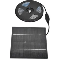 Solar Plant Grow Light Strip Miljövänlig 5W LED Högt ljusflöde Främja tillväxt Solar LED Grow Light Strips 3 Meter / 3,3yd