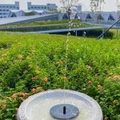 Solar vatten fontän