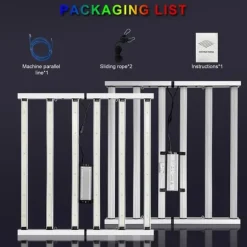 SolarPlay P-720 LED Grow Light - 720W Fullspektrum Dimbar Daisy Chain 2.75μmol/j 4x4ft Täckning