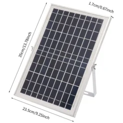 Solbrunnspump, solenergidriven, hög flödeshastighet,svart