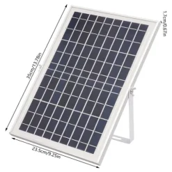 Solcellsvattenpumpfontän, hög flödeshastighet 1000L/h, 200cm vattenhöjd,Silver