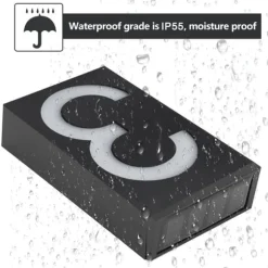 Soldriven LED-nummerskylt för utomhushus, hotell, butik - Lys upp din adress