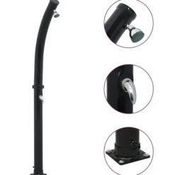 Soldusch svart 214 cm 20 L