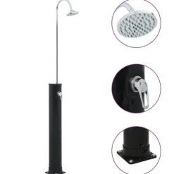 Soldusch svart 214 cm 20 L