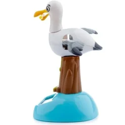 Solfigur - Mås - Dekorativ - Solpanel - 10,5 cm - Modern design