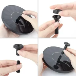 Solfontän Solcellsdriven Fontän vattenfontän / Vattenpump / Pump