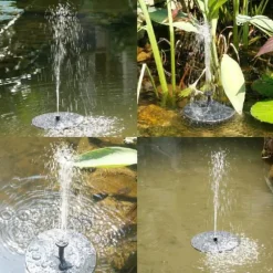 Solfontän Solcellsdriven Fontän vattenfontän / Vattenpump / Pump