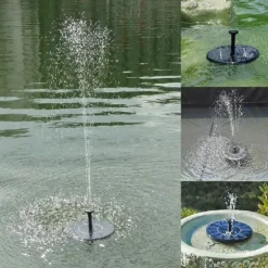 Solfontän Solcellsdriven Fontän vattenfontän / Vattenpump / Pump