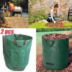 Soppåse - Belle tech - Pack om 2 - 270L - 50kg - Extra stark polypropylen