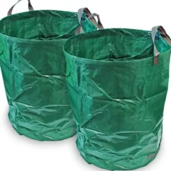 Sopsäck - CampTeck - 300L - Rivresistent - Fällbar - Vattentålig