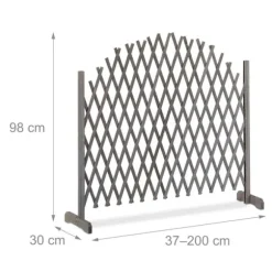 Spaljé, Trä, 108,5x37x30 cm