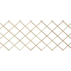 Spaljéstaket 5 st massivt granträ 180x80 cm