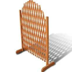 Spaljéstaket i massivt trä - Väderbeständigt och förlängningsbart | Storlek: 180 x 100 cm