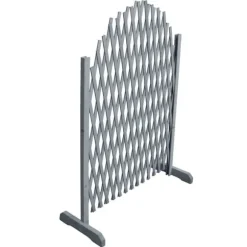 Spaljéstaket massivt granträ 1,8x1 grå