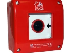 Spamel Fire protection button surface-mounted 2Z 1R red (OP1-W01-B21)