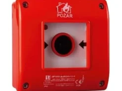 Spamel Fire protection button surface-mounted 2Z 1R red (OP1-W01-B-21-230VAC)