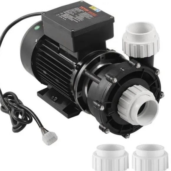 Spa-pump, dubbelfart 56-ram, 2" port, 90° roterande gränssnitt, TÜV-certifierad