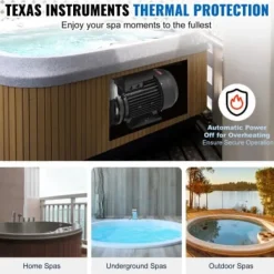 Spa-pump, dubbelfart 56-ram, 2