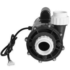 Spa-pump 1600W, dubbel hastighet 39 m³/h, 400W 19 m³/h, 2 In/5,6 cm kontakter, överhettningsskydd, läckageskydd, 90° rotation