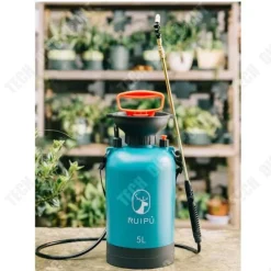 Sprayflaska - TECH DISCOUNT - 5L - Justerbar - Transportrem - Biokompatibel