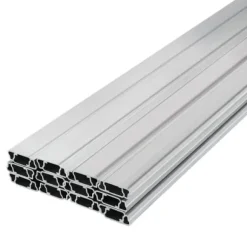 Springtråd och låskanalsats, 200x3,2x1,3 cm, 30-pack, växthusfäste, aluminiumlegering