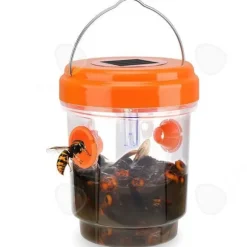 4st Getingfälla 9.3x11.8cm Dvärgfälla för Asiatiska Getingar Utomhusfälla Anti-Geting Fångare för Getingar och Getingar