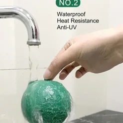 4st hängande flugfälla boll fruktflugefångare klibbig fälla utomhus skadedjursfångare för trädgårdsväxter