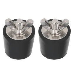 2st Simbassänggummipluggar Vinteriserande Avsmalnande plugg Simbassängtillbehör 25mm