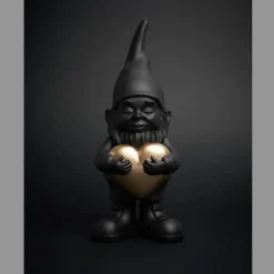 Statyälskare 29 cm svart