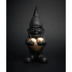 Statyälskare 29 cm svart