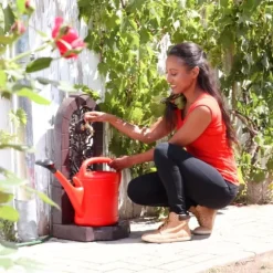 Stående fontän, 74x35,5x30 cm, Brun