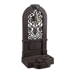 Stående fontän, 74x35,5x30 cm, Brun